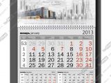 Часовые стрелки на календаре